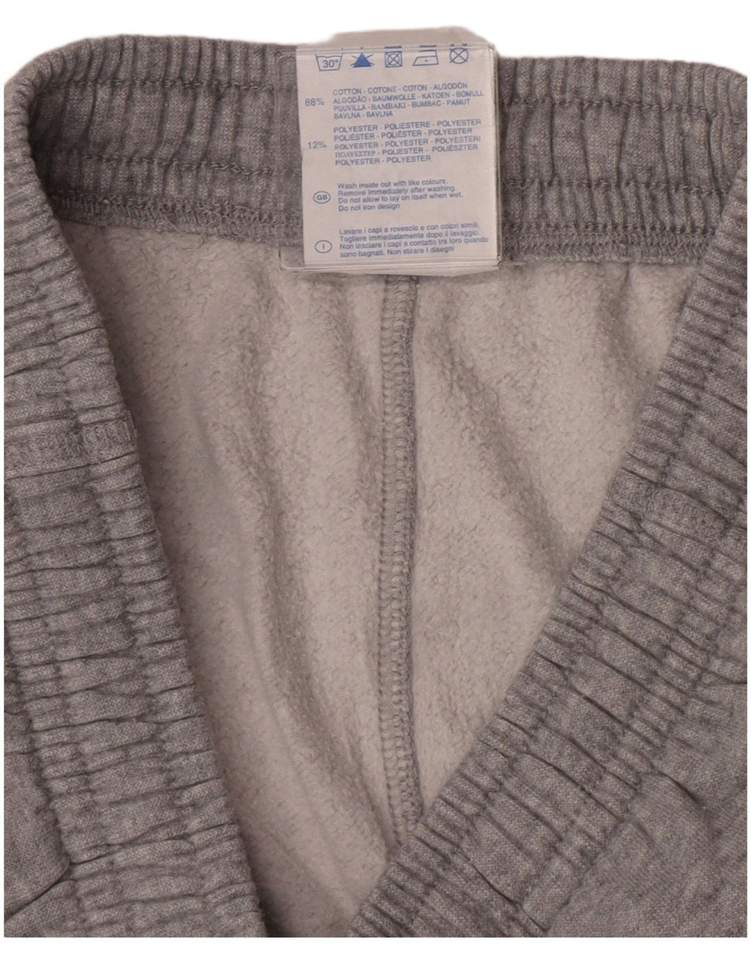 Champion Mens Tracksuit Trousers Joggers Medium  Grey Cotton