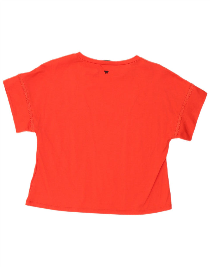 Max Mara Womens T-Shirt Top UK 14 Medium Red