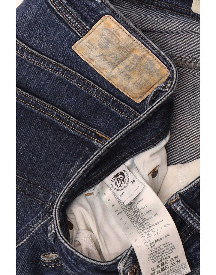 Diesel Mens Slim Jeans W36 L29 Blue Cotton