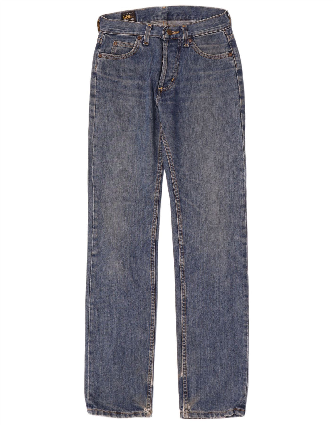 Lee Mens Slim Jeans W28 L34 Blue Cotton