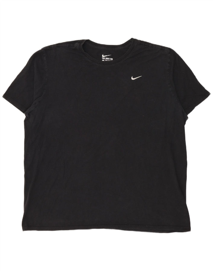 NIKE Mens Athletic Cut T-Shirt Top 2XL Black