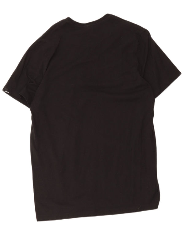 Adidas Mens Tall Graphic T-Shirt Top XL Black Cotton