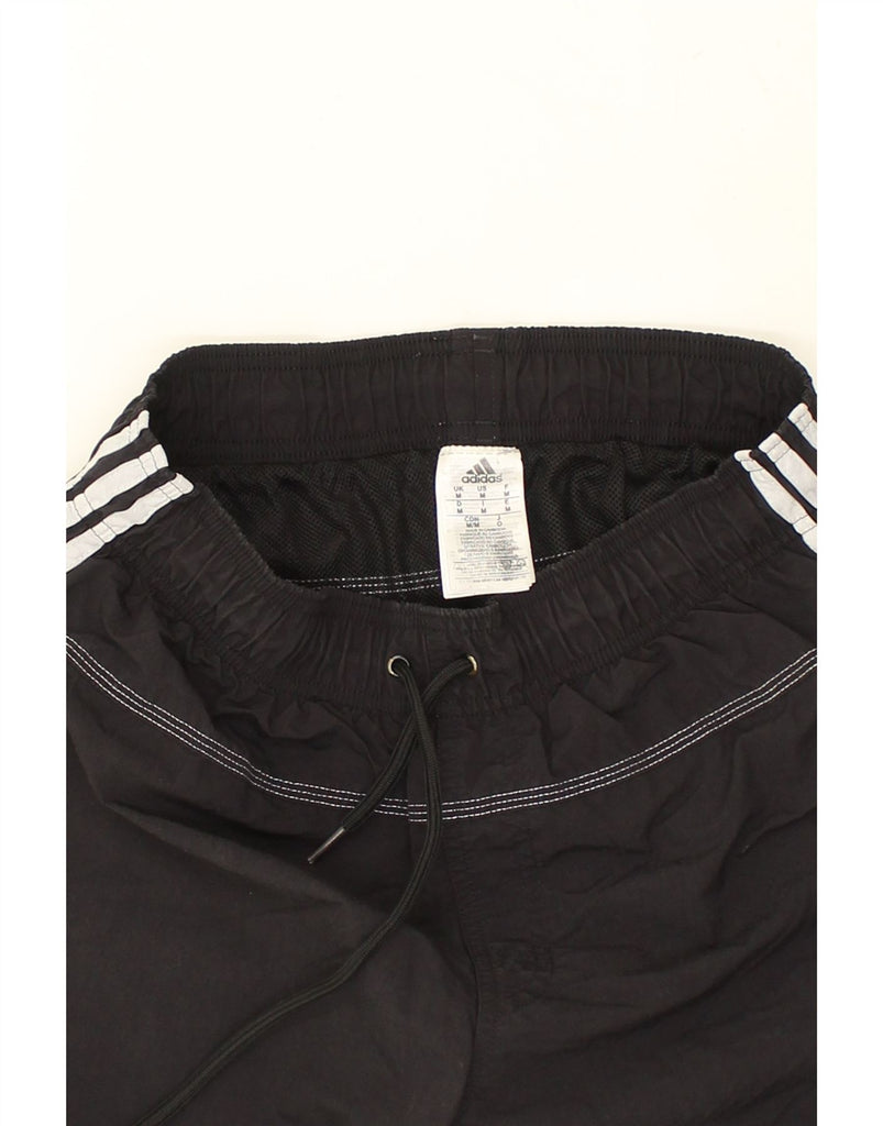 ADIDAS Mens Sport Shorts Medium Black Polyester | Vintage Adidas | Thrift | Second-Hand Adidas | Used Clothing | Messina Hembry 