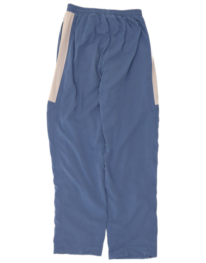 LOTTO Womens Tracksuit Trousers UK 12 Medium Blue Colourblock Polyester