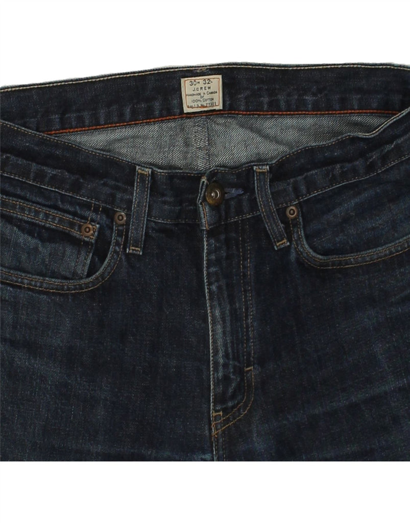 J. CREW Mens Slim Jeans W30 L32  Navy Blue Cotton | Vintage J. Crew | Thrift | Second-Hand J. Crew | Used Clothing | Messina Hembry 