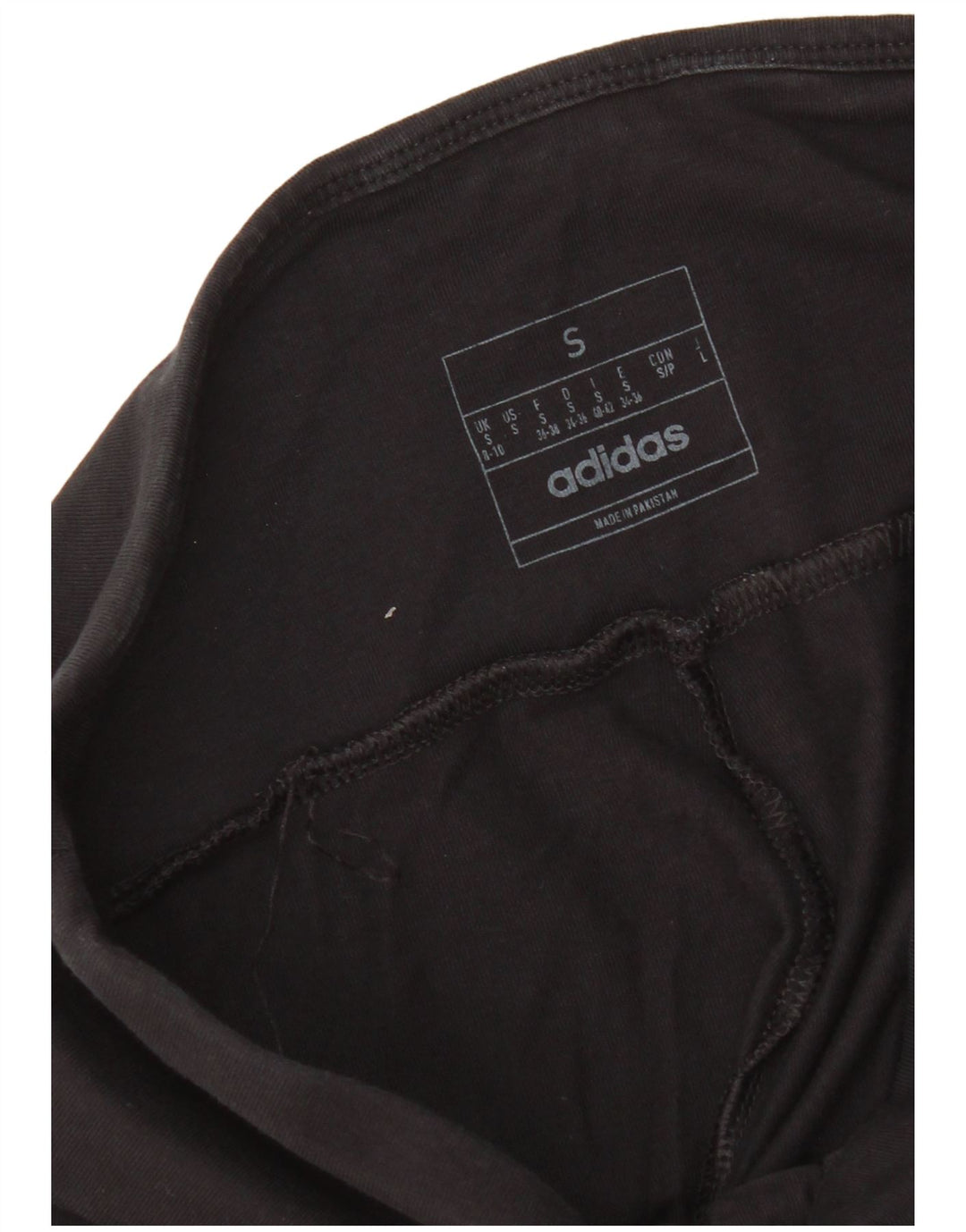 Adidas Womens Graphic Leggings UK 8/10 Small  Black