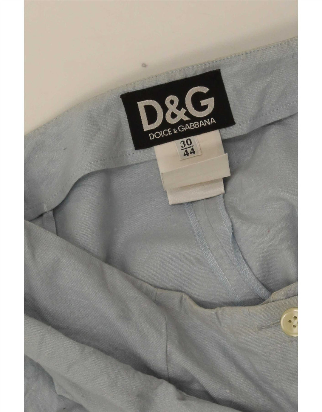 Dolce & Gabbana Womens Bootcut Trousers IT 44 Medium W30 L31 Blue
