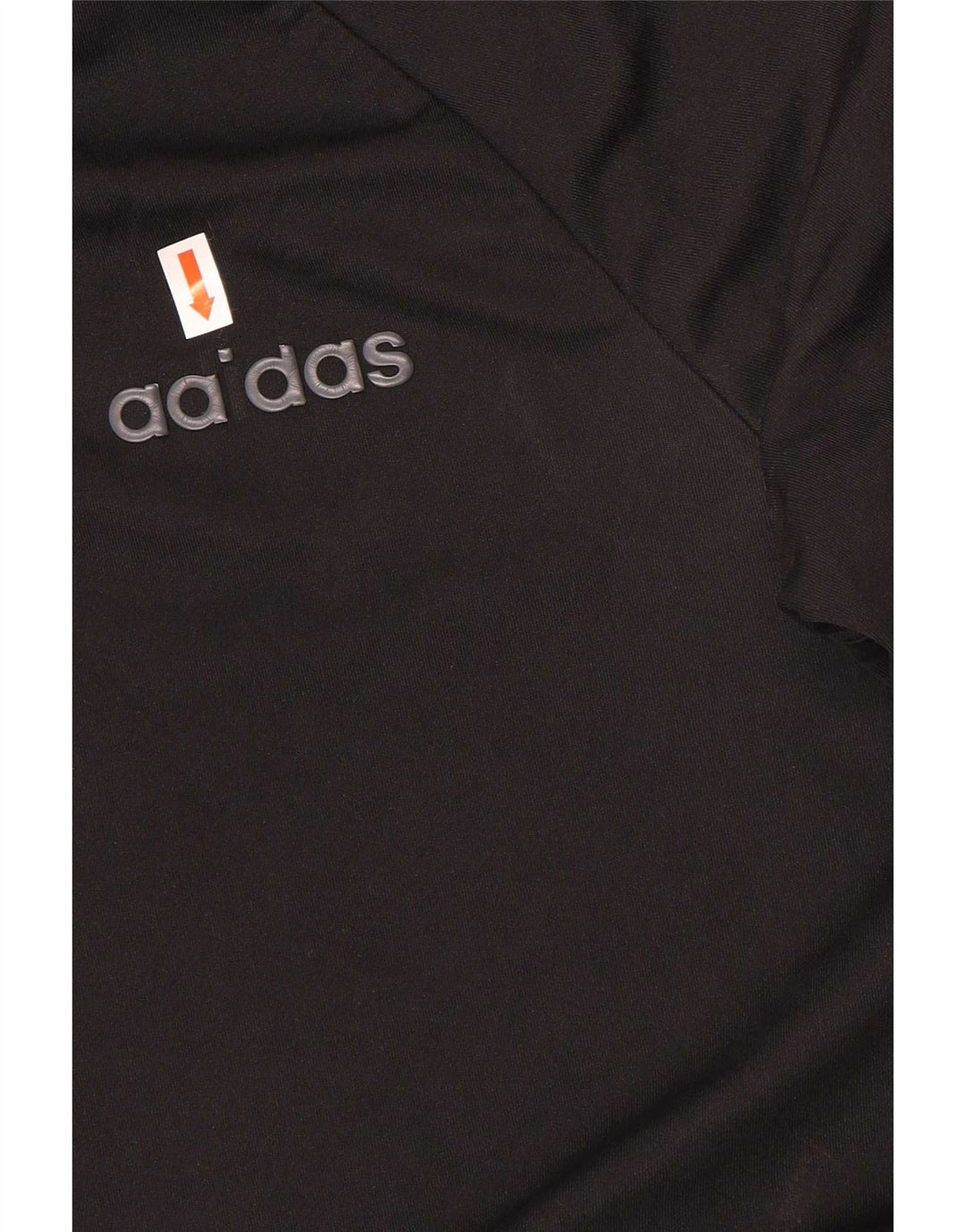 Adidas Mens T-Shirt Top Small Black Polyester