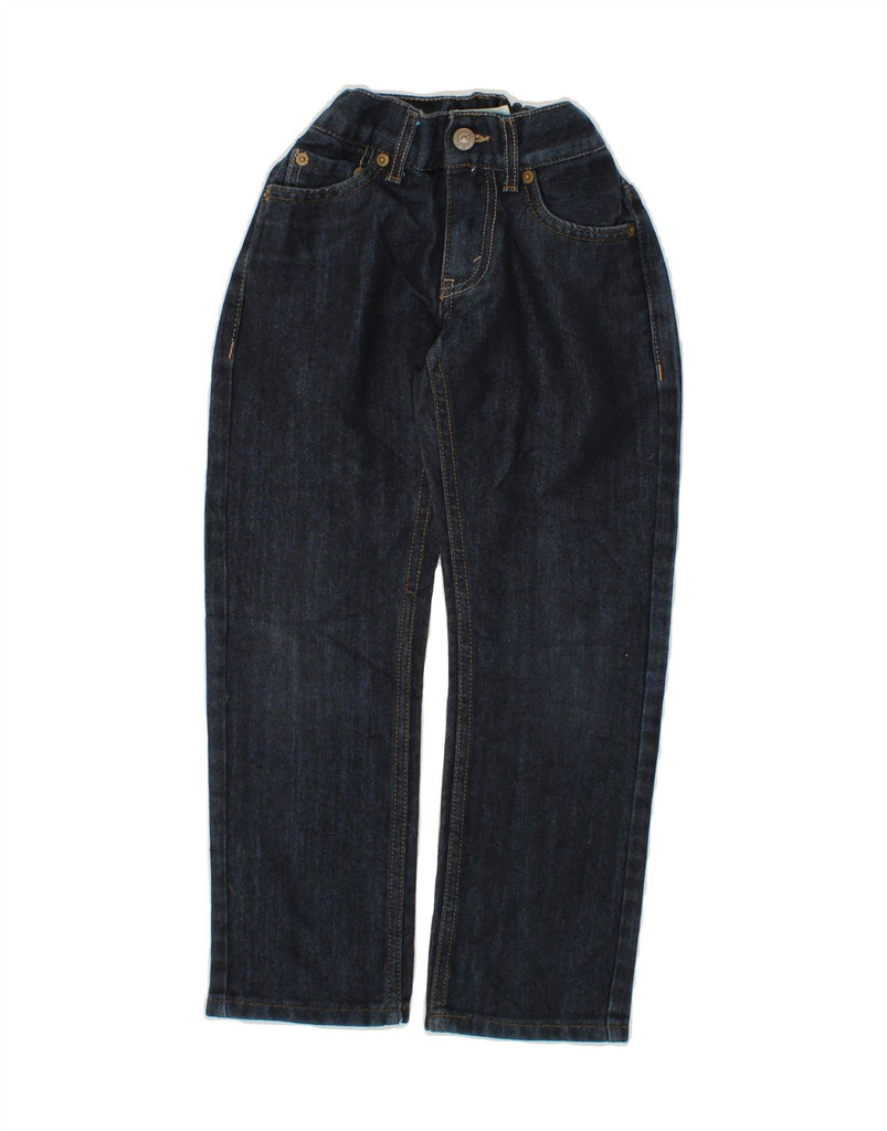 LEVI'S Boys 511 Slim Jeans 7-8 Years W24 L22 Navy Blue Cotton Vintage Levi's and Second-Hand Levi's from Messina Hembry 