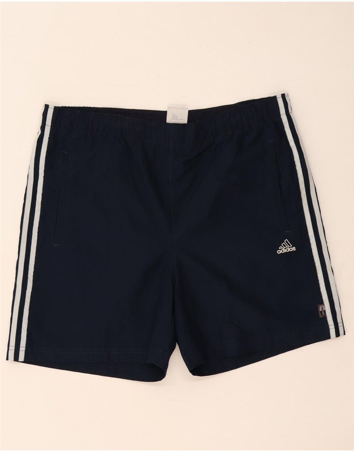 Adidas Mens Climacool Sport Shorts Medium  Navy Blue Polyester