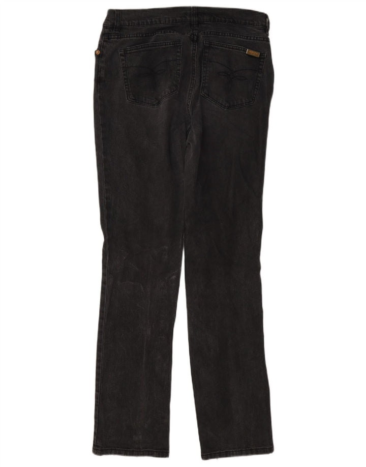 Chaps Womens Straight Jeans US 6 Medium W30 L30 Grey Cotton