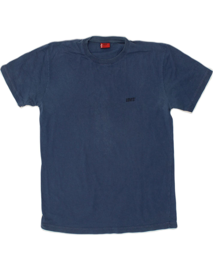 LEVI'S Mens T-Shirt Top Medium Blue Cotton | Vintage Levi's | Thrift | Second-Hand Levi's | Used Clothing | Messina Hembry 