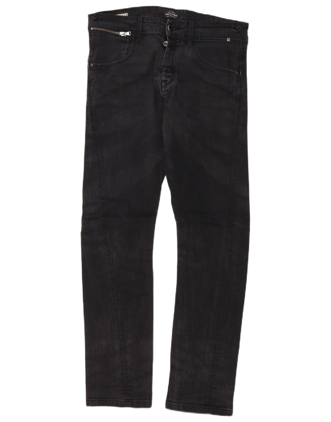 Jack & Jones Mens Slim Jeans W32 L34 Black