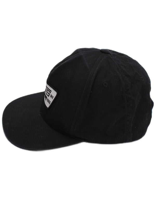 Vans Mens Graphic Baseball Cap One Size Black Cotton
