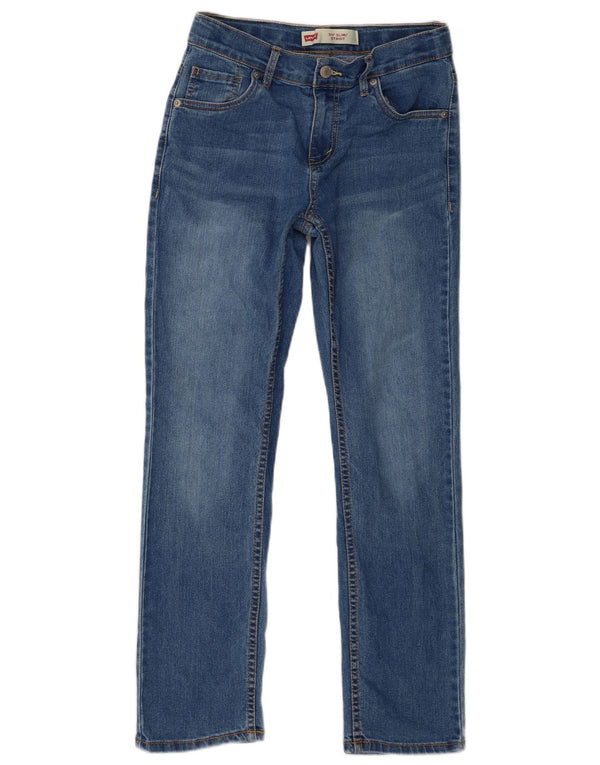 Levi's Boys 511 Slim Jeans 14-15 Years W27 L29 Blue Cotton