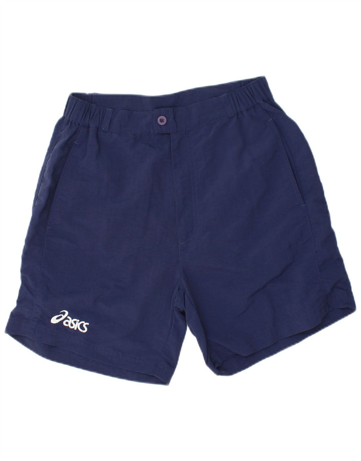 ASICS Womens Chino Shorts Medium W28  Navy Blue Polyamide