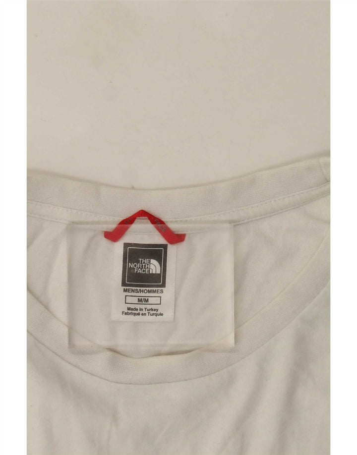 The North Face Mens Graphic T-Shirt Top Medium White