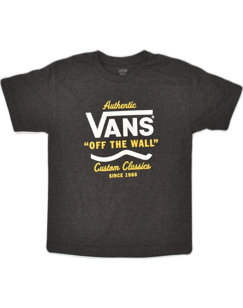 VANS Mens Graphic T-Shirt Top Medium Grey Cotton | Vintage Vans | Thrift | Second-Hand Vans | Used Clothing | Messina Hembry 