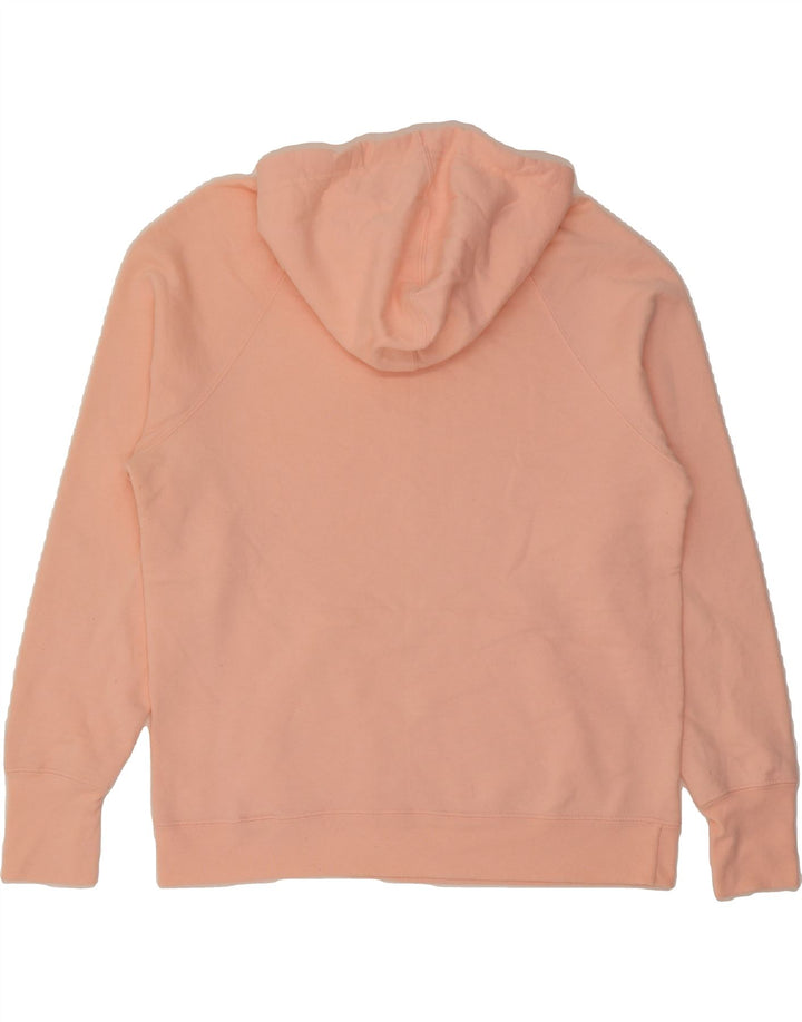 CHAMPION Womens Graphic Hoodie Jumper UK 16 Large Pink Polyester Vintage Champion and Second-Hand Champion from Messina Hembry 