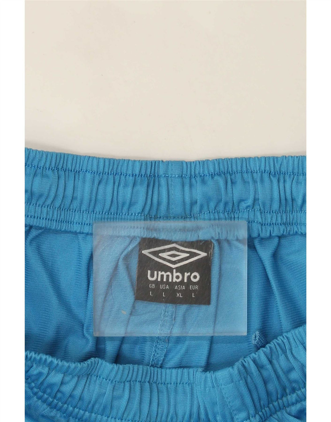 Umbro Mens Sport Shorts Large Blue Colourblock