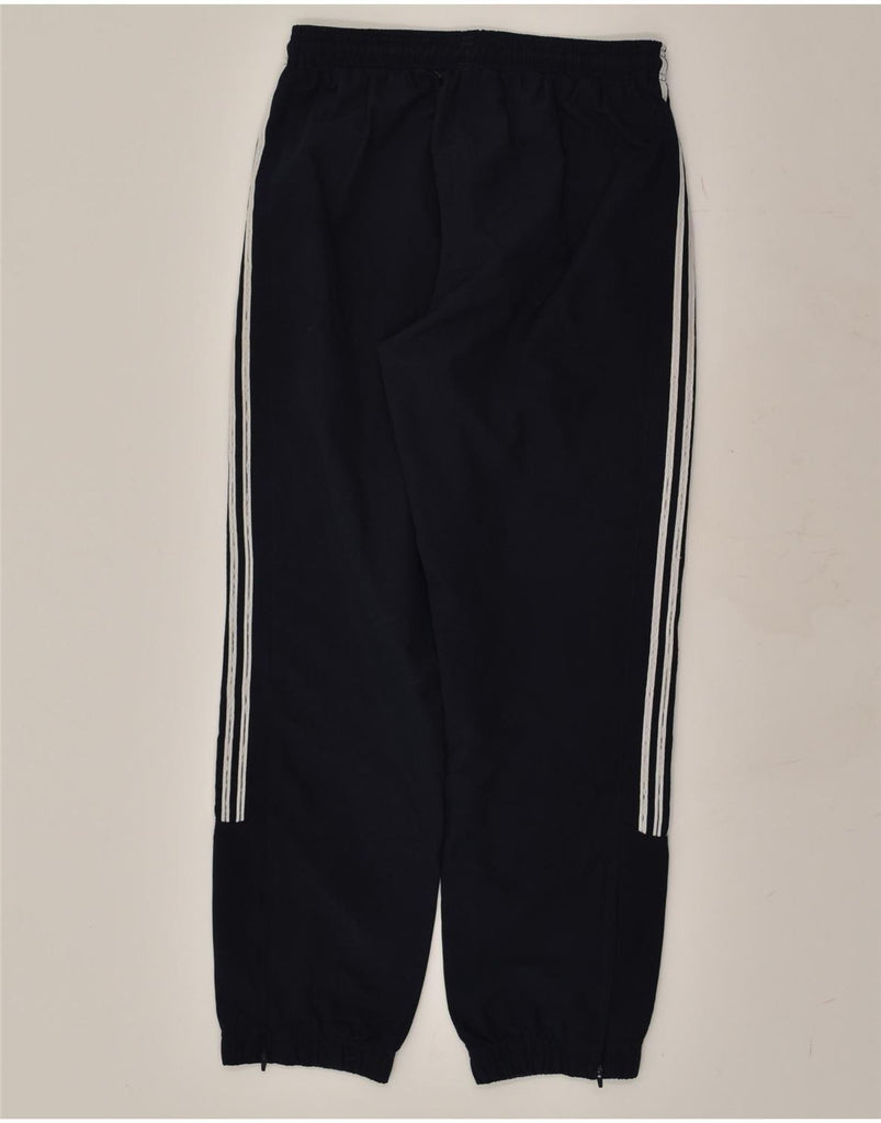 ADIDAS Womens Tracksuit Trousers Joggers UK 8 Small Navy Blue Polyester | Vintage Adidas | Thrift | Second-Hand Adidas | Used Clothing | Messina Hembry 