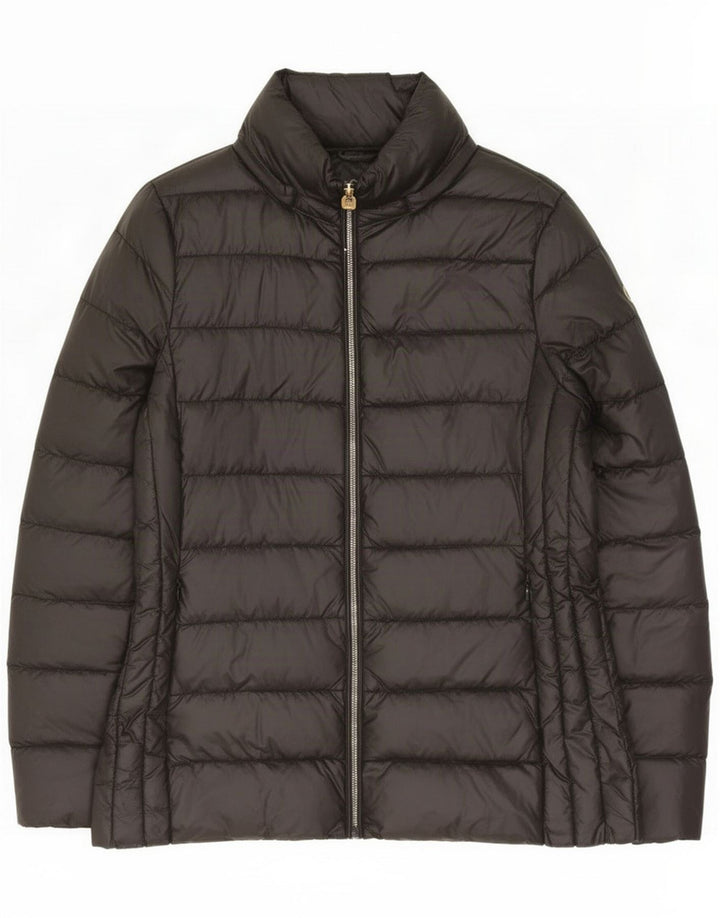 Michael Kors Womens Padded Jacket UK 14 Medium Black Nylon