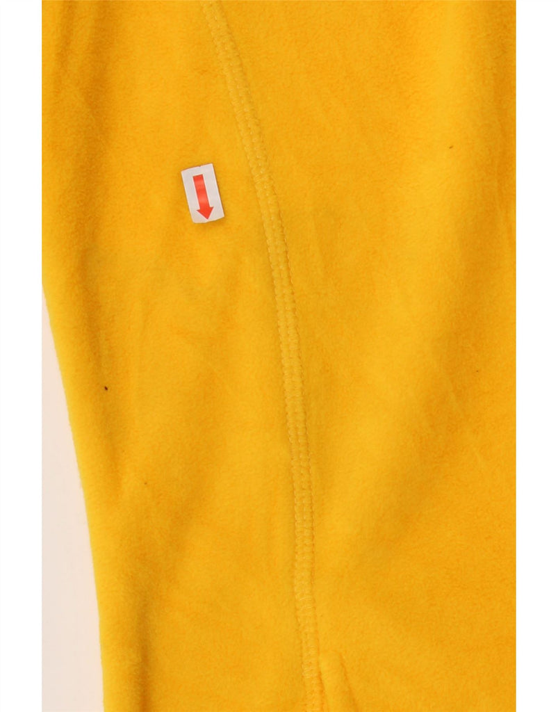 MOUNTAIN WAREHOUSE Womens Fleece Jacket UK 14 Medium Yellow Polyester Vintage Mountain Warehouse and Second-Hand Mountain Warehouse from Messina Hembry 