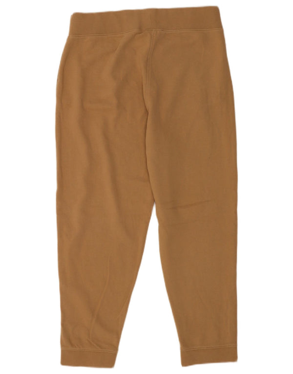 Hugo Boss Womens Joggers Capri Trousers UK 16 Large  Brown Cotton