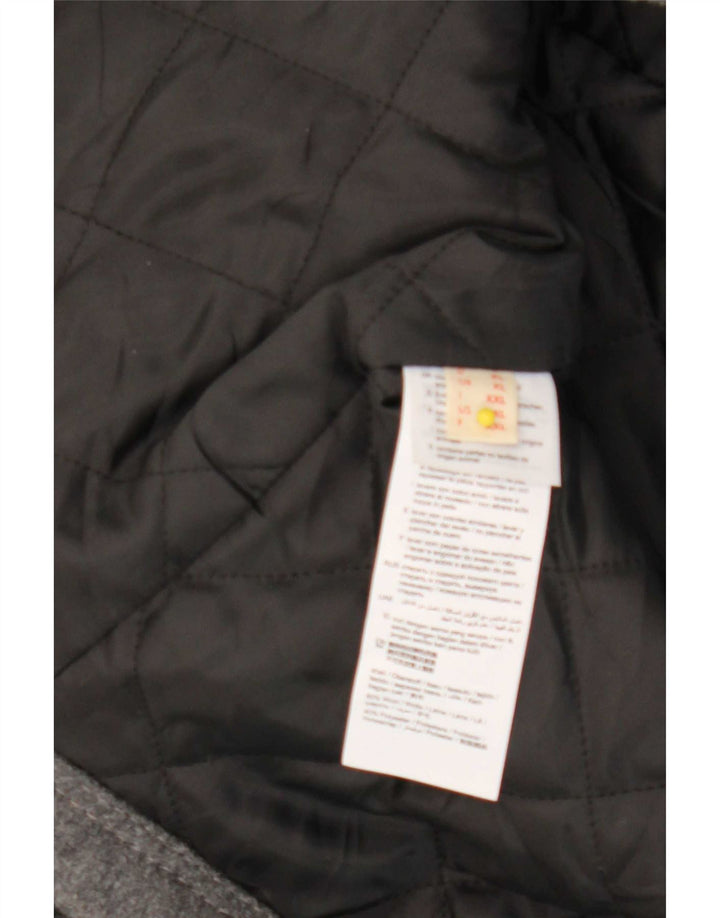 Esprit Mens Military Jacket UK 42 XL Grey Wool
