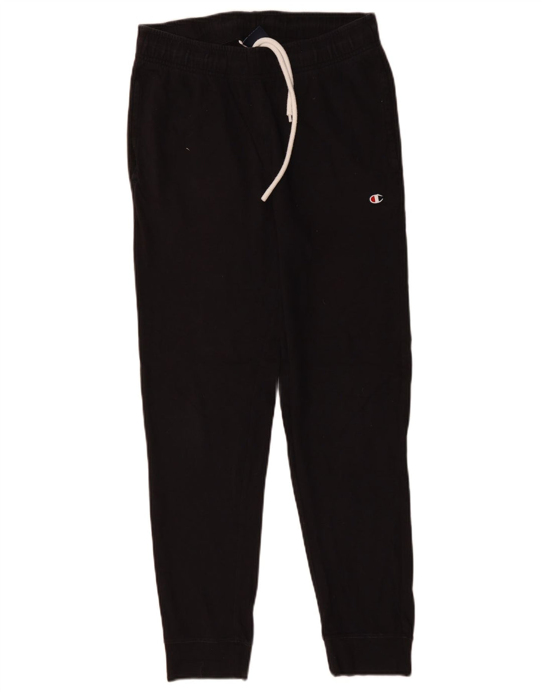 Champion Mens Tracksuit Trousers Joggers Small  Black Cotton