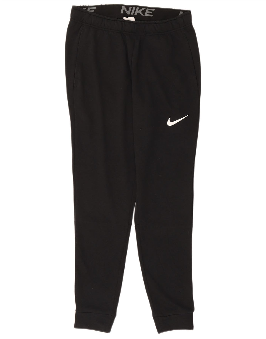 Nike Mens Tracksuit Trousers Joggers Medium Black Cotton