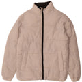 Jack & Jones Boys Padded Jacket 11-12 Years Beige Polyester