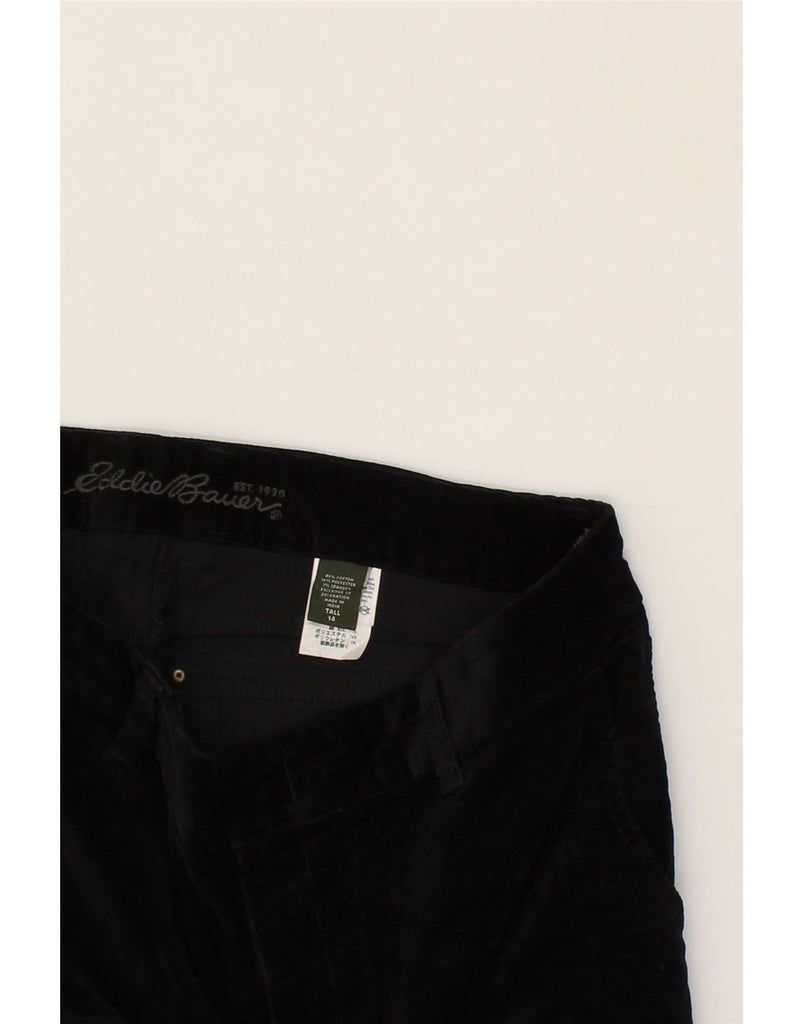 EDDIE BAUER Womens Bootcut Corduroy Trousers US 14 XL W38 L34 Black Cotton Vintage Eddie Bauer and Second-Hand Eddie Bauer from Messina Hembry 