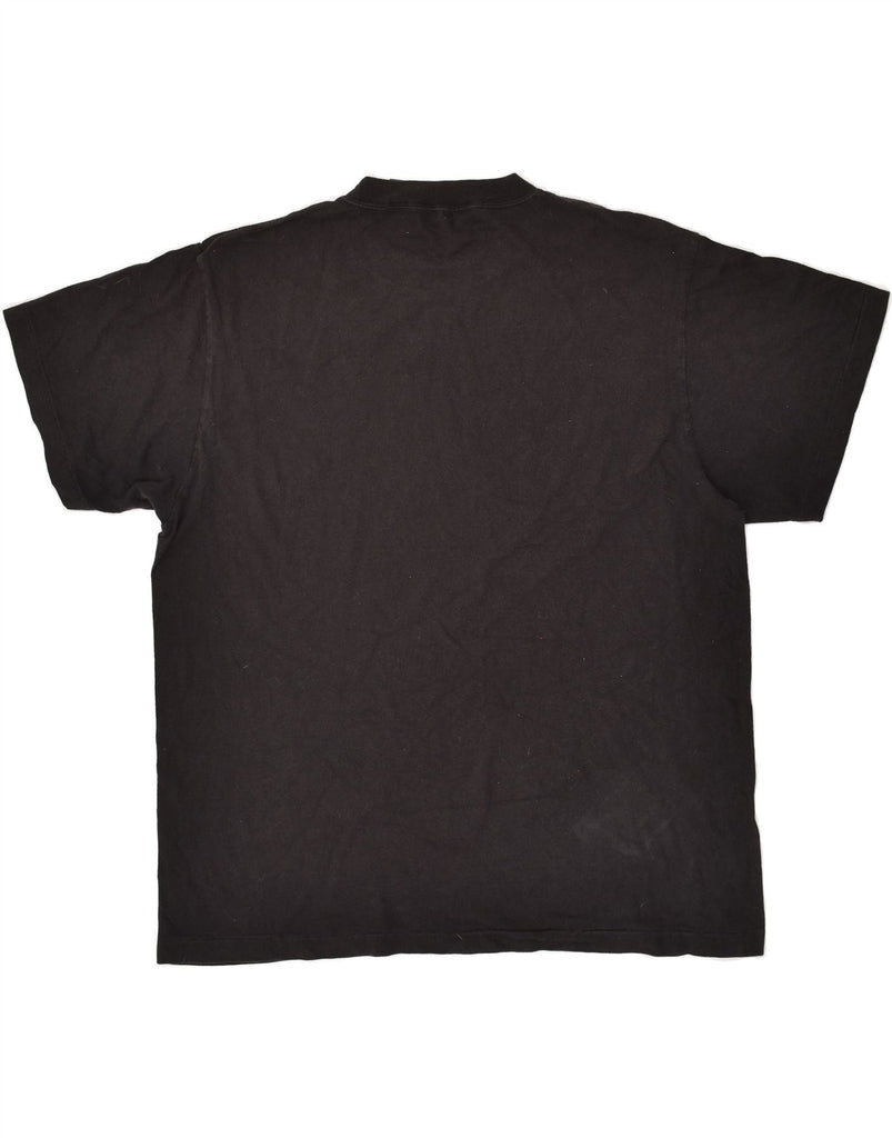 J. CREW Mens T-Shirt Top Large Black Cotton | Vintage J. Crew | Thrift | Second-Hand J. Crew | Used Clothing | Messina Hembry 
