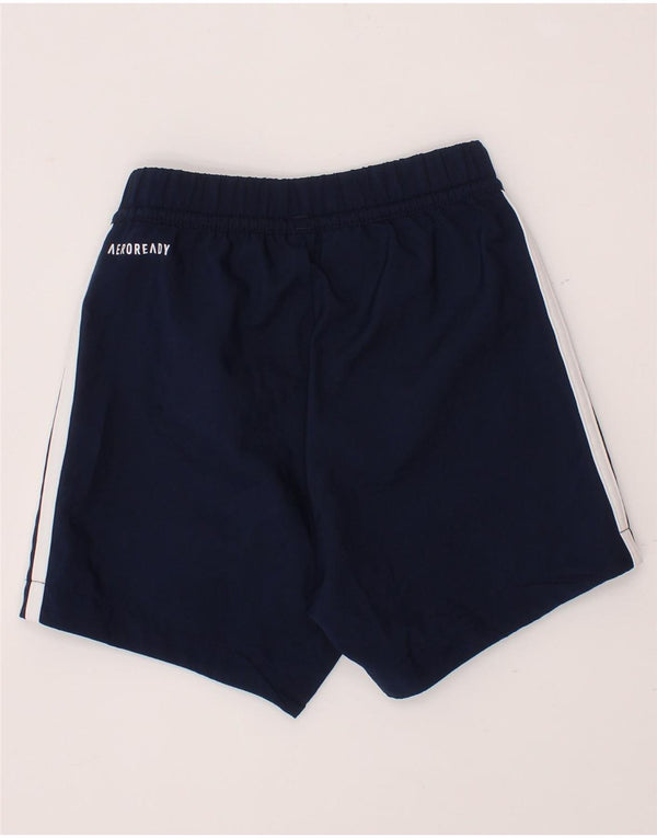 ADIDAS Baby Boys Aeroready Sport Shorts 12-18 Months Navy Blue Polyester