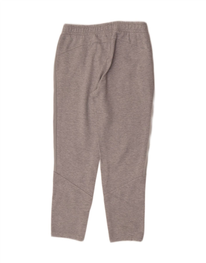 Puma Mens Tracksuit Trousers Medium Grey Cotton