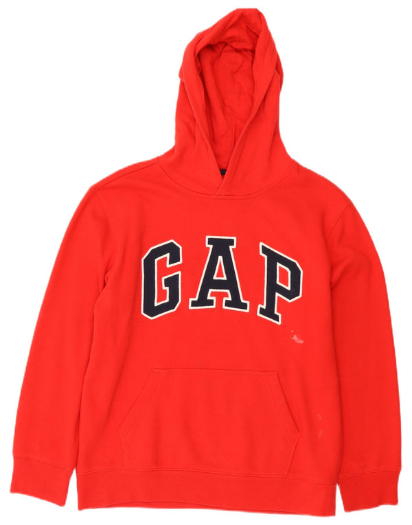 Gap Boys Graphic Hoodie Jumper 11-12 Years 2XL Red Cotton