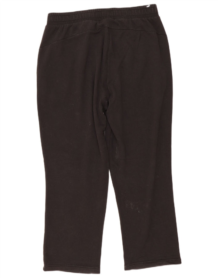 Puma Mens Tracksuit Trousers XL  Black Cotton