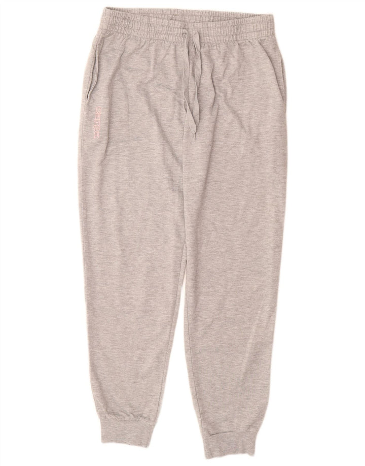 Kappa Womens Tracksuit Trousers Joggers UK 18 XL  Grey Polyester