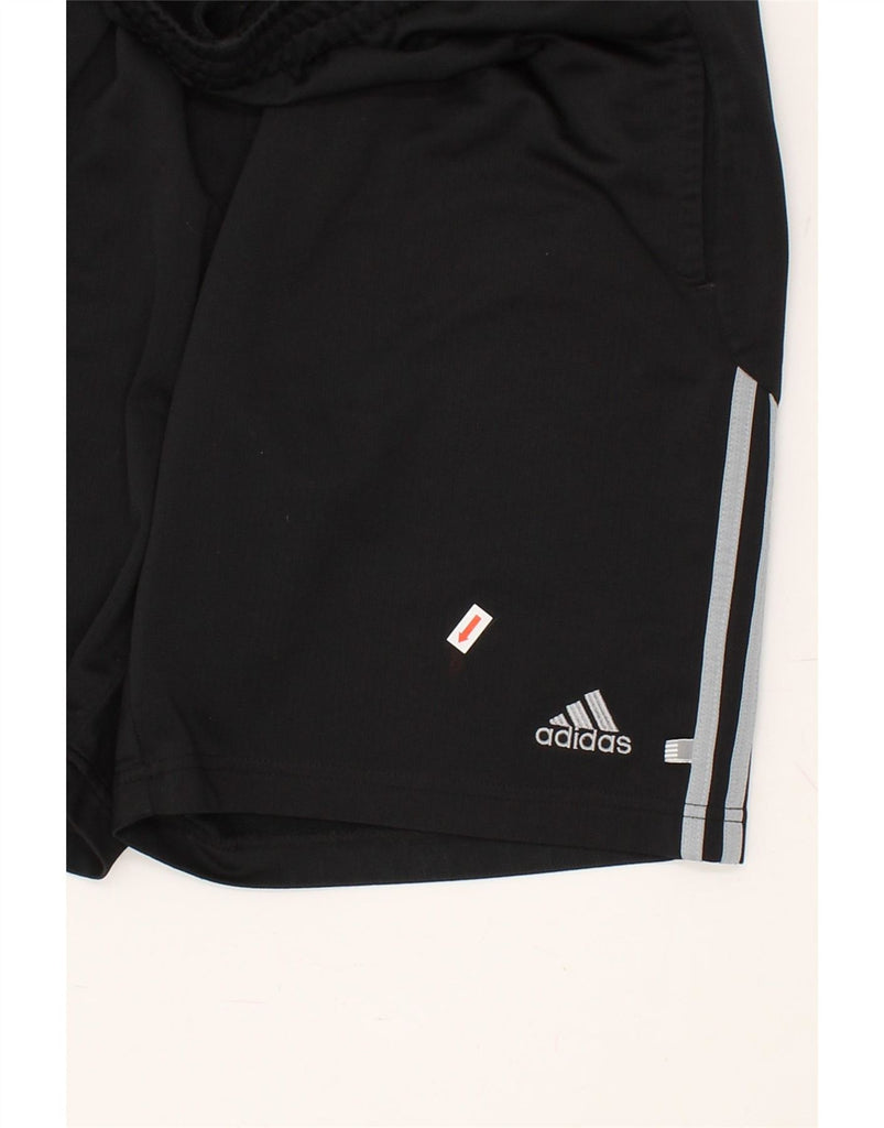 ADIDAS Mens Sport Shorts XL Black Polyester Vintage Adidas and Second-Hand Adidas from Messina Hembry 