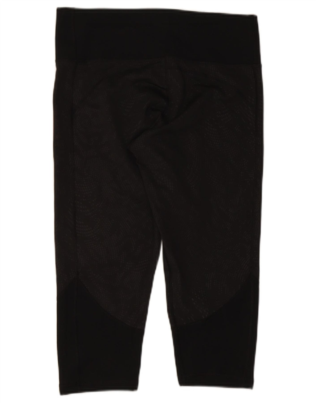 ADIDAS Womens Climalite Capri Leggings UK 16/18 Large  Black Polyester