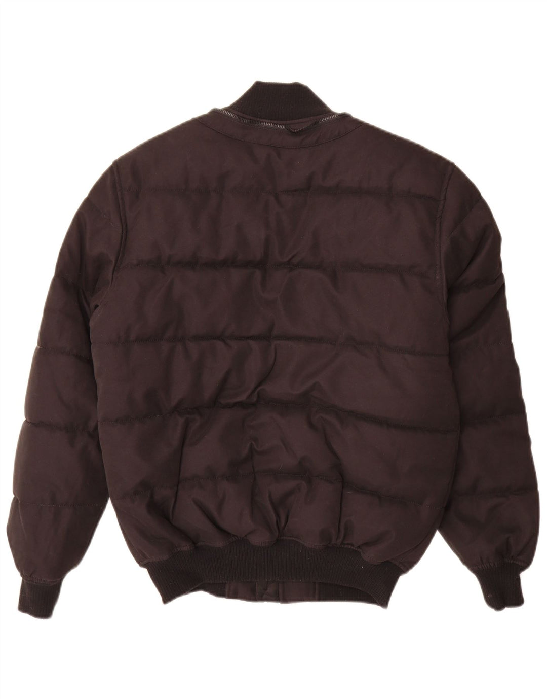 Zara Mens Padded Jacket UK 36 Small Black Polyester