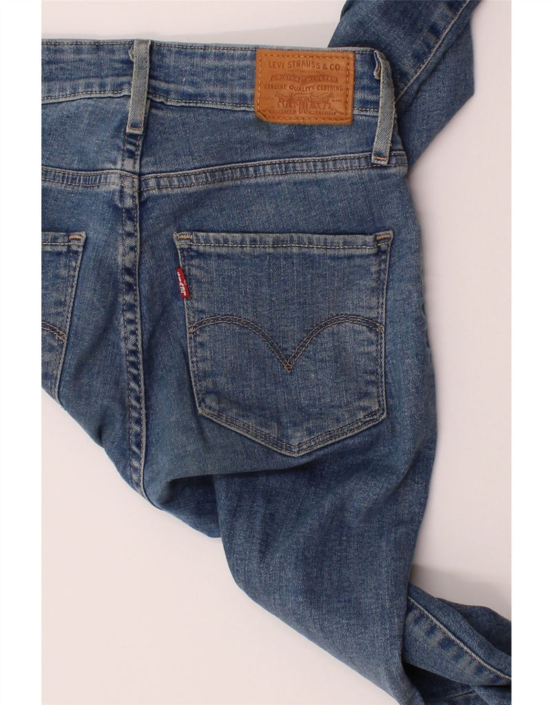 LEVI'S Womens 721 High Rise Skinny Jeans W25 L32 Blue Cotton Vintage Levi's and Second-Hand Levi's from Messina Hembry 