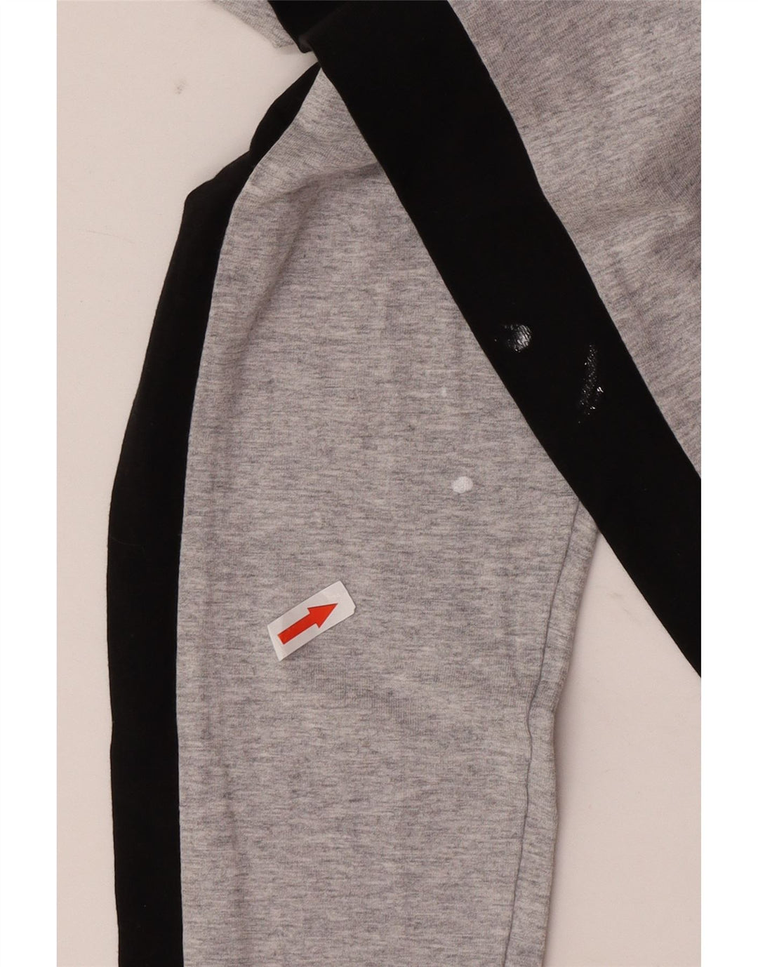 Puma Womens Leggings UK 14 Medium  Grey Colourblock