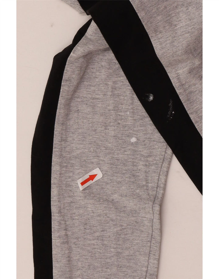 Puma Womens Leggings UK 14 Medium  Grey Colourblock