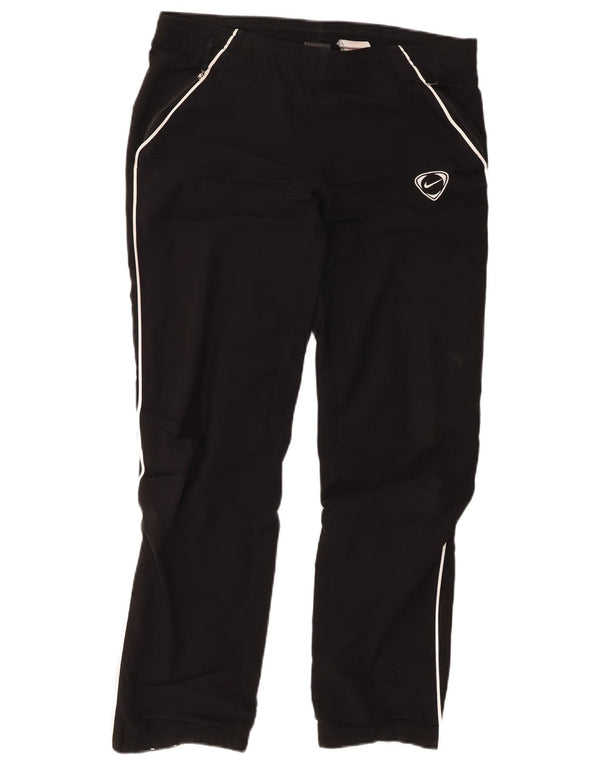 Nike Womens Tracksuit Trousers UK 6/8 XS  Black Polyester