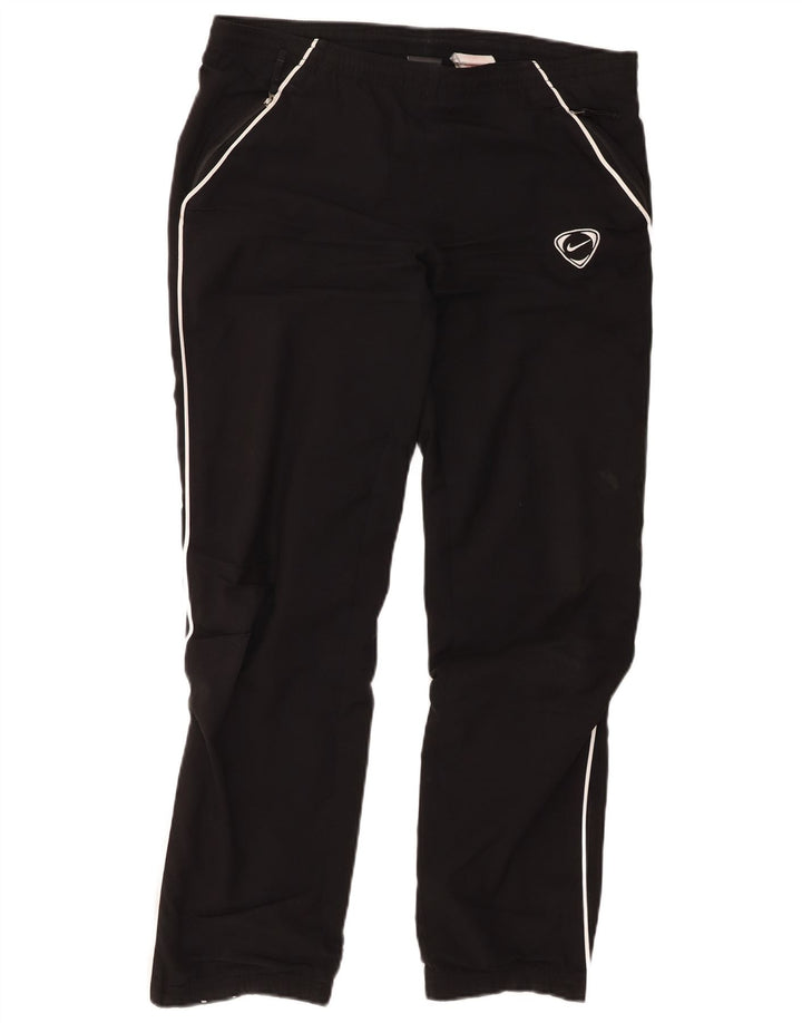 Nike Womens Tracksuit Trousers UK 6/8 XS  Black Polyester