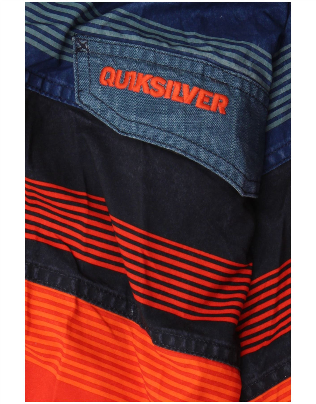 QUIKSILVER Mens Graphic Swimming Shorts Medium Multicoloured Striped
