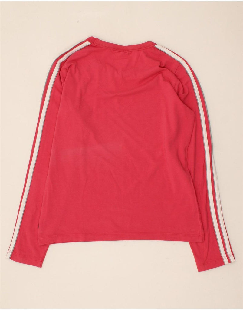 ADIDAS Womens Top Long Sleeve UK 16 Large  Pink Cotton Vintage Adidas and Second-Hand Adidas from Messina Hembry 