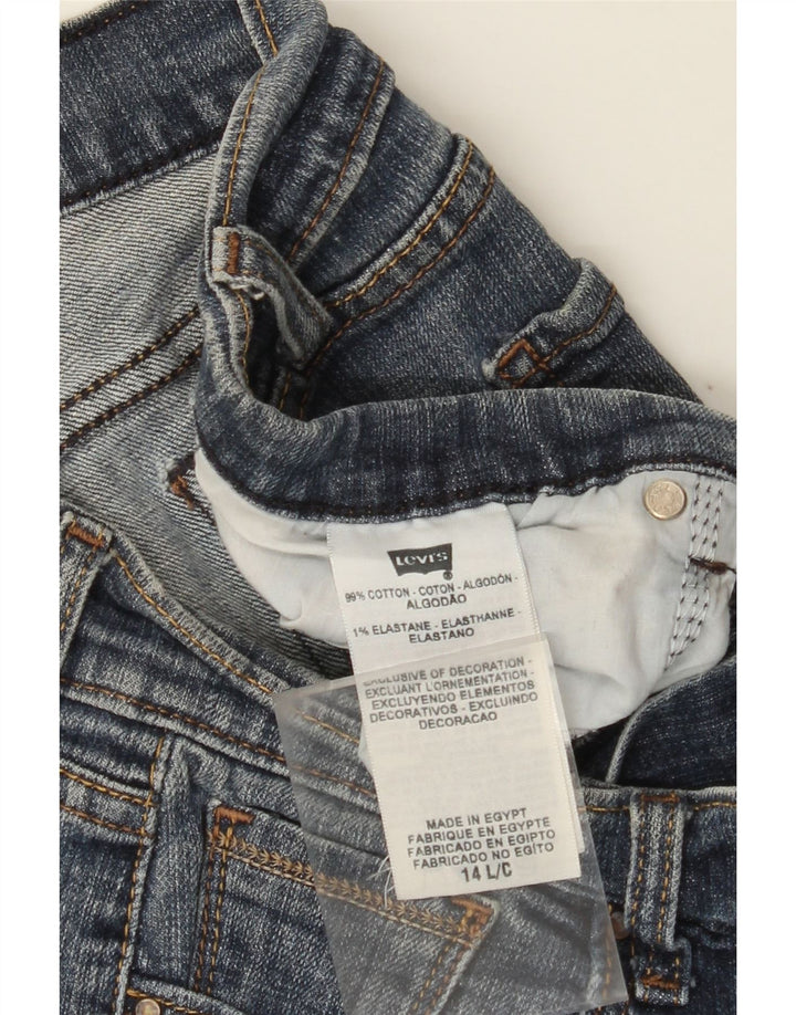 LEVI'S Womens 515 Bootcut Jeans US 14 XL W34 L32 Blue Cotton